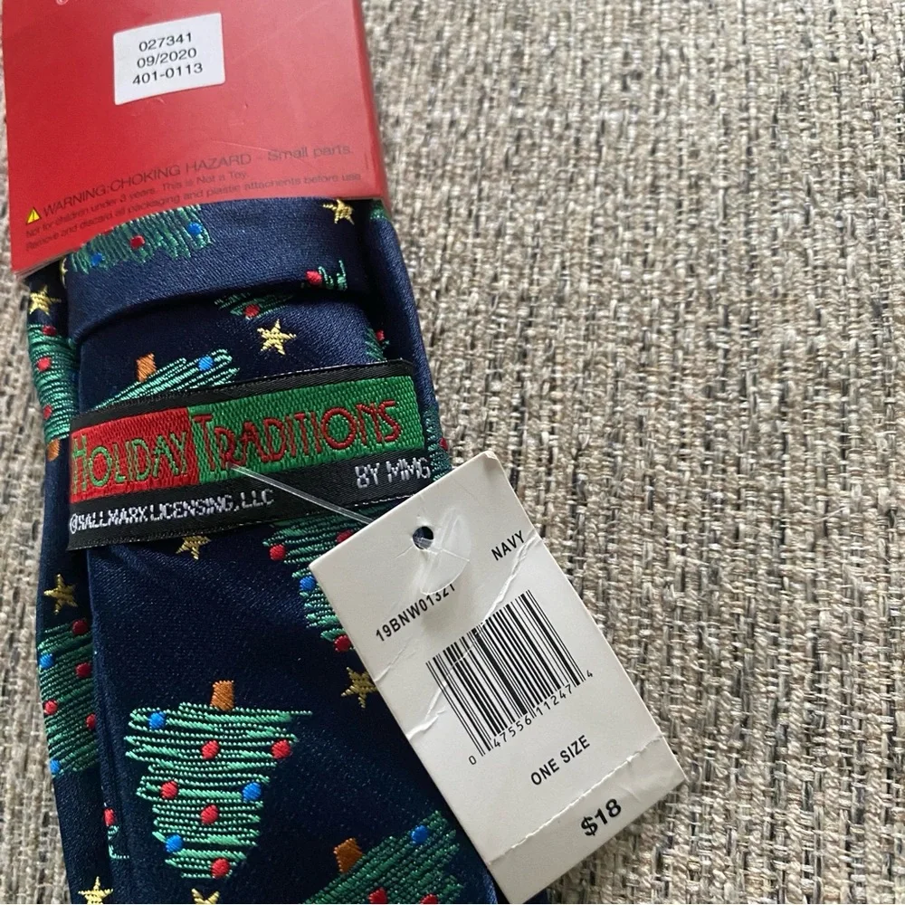 INSPIRED BY HALLMARK SEASONAL DESIGNS BOY'S HOLIDAY TRADITIONS TIES